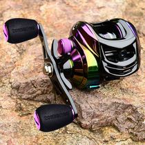 Water drop wheel all metal micro 10-Axis anti-explosive line water drop wheel Black Road sub-wheel raft raft fishing wheel colorful pan-purpose wheel
