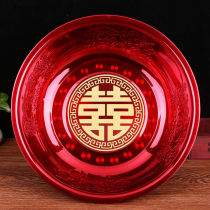 Wedding supplies wedding washbasin wedding bride dowry washbasin Red Basin