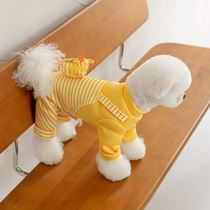 Autumn cute things with small bags four-legged clothes thin velvet autumn chains mi sweaters deer puppies dogs cat pets winter clothes