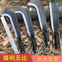Machete knife special steel hand forged and beaten outdoor large number home cleaver knife sickle cut tree weeding agricultural cut grass knife