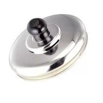 Electric kettle accessories cover Twist whistle cover head buzzer Kettle cover 12cm stainless steel kettle cover Household