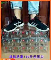 Factory mobile phone storage cabinet transparent acrylic storage box with lock staff safe deposit box school restaurant storage cabinet