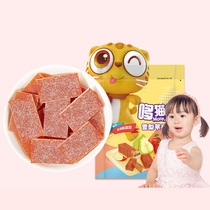 (Tmall U first) Doo cat cat apple slices baby children snacks fruit strips do not add additives