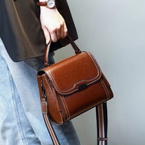 Shanghai warehouse 2021 new leather fashion Hand bag outlet outlets Joker shoulder crossbody womens bag