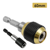German imported hexagon handle big head pop-up quick release self-locking Rod electric drill driver lengthened quick conversion Batch