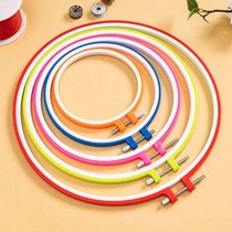 New 5 color plastic embroidery stretch combination Exquisite color durable plastic embroidery tools set of five sizes