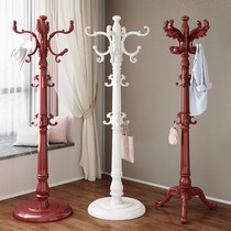 Solid Wood hanger floor bedroom coat rack hanging hanger simple modern living room vertical simple household clothes shelf