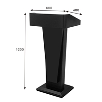 Steady shopping guide station upgrade Fashion speech station modern podium atmosphere guest station durable thick reception desk