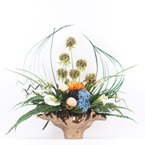 Modern light luxury flower art decoration fake flower simulation flower dining table living room model room sales office bar decoration decoration