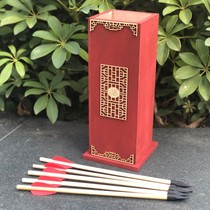 Potting game props throwing pot throwing arrows antique children wooden pitching arrows bow and arrows kindergarten company activities