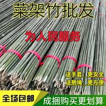 Bamboo bamboo pole set up fine bamboo pole vegetable garden set up gardening fence Bamboo Bamboo pole stand to grow vegetables