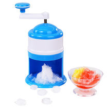 Shaver ice machine manual household small smoothie machine mini hail blasting machine ice breaker hand ice crusher