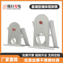 Stainless steel total station universal observation pier foundation pit dam subway monitoring observation pier tunnel support