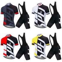 Summer Lightning Riding Suit Short Sleeve Suit Men And Womens Mountain Road Bike Wear Tour de France Custom Breathable