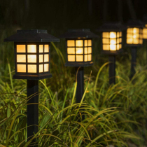 Solar Outdoor Grass Terrace Lamp Courtyard Garden Garden Decoration Villa Home Waterproof Small Night Light Meadow Arrangement Lands