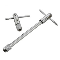 Ratchet tap wrench T-type wire attack hinge wire tap quick twist bar wire tap handle m3-12 set