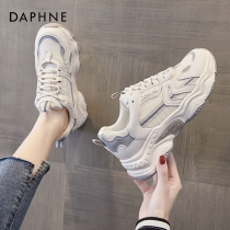 Daphne Daddy shoes womens ins tide 2021 new autumn thick bottom increased sports womens shoes spring and early autumn
