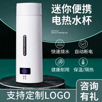 Rainbow Snail Travel Electric Hot Water Cup Portable Burning Kettle Electric Heating Water Cup Mini Home Burning Water Glass Gift Set