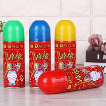 Christmas snowflakes wedding wedding supplies color spray snow spray event celebration hand spray ribbon birthday party color bars
