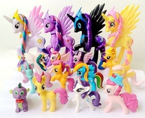 Pony Baoli Ziyue Universe Moon child princess girl doll toy decoration set Cake decoration doll