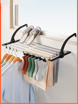 Outside the window drying rack balcony hanging outdoor rack window window window sill drying shoe rack folding window drying Rod shoe rack