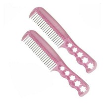 Wig special comb small steel comb wide tooth anti-static leaf Luoli doll Barbie doll wig care care