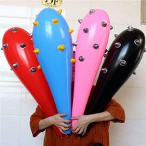 Hit artifact childrens stock supply pvc inflatable Mace toy 85cm large Mace inflatable props