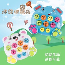 Hamster toys for childrens intelligence Childrens Games toys cartoon press mini baby toy hamster machine