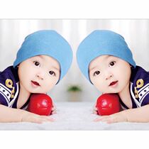 Baby pictorial wall stickers pregnant cute poster photos beautiful men and women baby portrait pregnant women prenatal education early education pictures