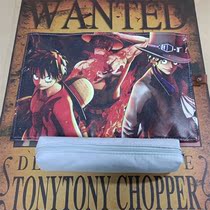 One Piece Pen Bag White Beard Reel Male Stationery Box Student Animation Luffy Sorong Chopa Pirates Scrolls