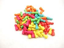 Flying chess pieces single sell checkers accessories humanoid wooden pieces Multi-functional bulk color snake board game small wooden man