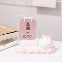 Creative calendar small ornaments birthday office ins girl heart desktop cute bedroom computer