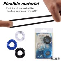 3pcs Silicone Cock Rings Dey ejaculation Soft Penis Ring F