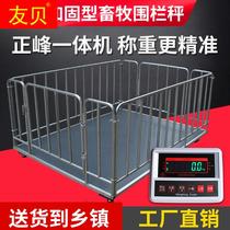 Zhengfeng e-ground pound says pig heralscooters heavy with fence 3 ton electronic scale small scale scales 2 ton ground scales 1 ton