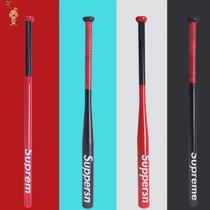 Baseball bat Car self-defense baseball bat iron rod household anti-riot matte black alloy steel strike baseball bat rod