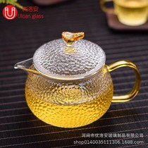 Home Glass West Schpot Suit Hammer Tattooer Glass Teapot Electric Pottery Stove Cooking Teapot Kongfu Tea With Flower Tea Pot