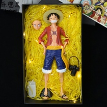 Luffy hand-made birthday gift One piece peripheral doll model Sauron Sanjiro female emperor Ace anime ornaments