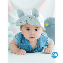 No 8 Cute baby poster wall sticker prenatal education male baby painting baby photo wall sticker Pregnant woman baby picture wall sticker