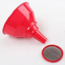 Large and small multi-purpose household plastic funnel Kitchen filter Oil liquid seasoning shunt