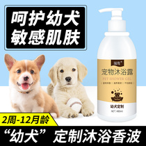 Dog shower gel sterilization deodorization and anti-itching Labrador Teddy Bumi Bear Golden Hair Samoyed puppies