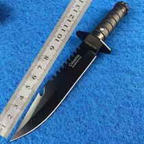 With knife cover outdoor knives self-defense saber straight knife multifunctional small straight knife sharp fruit knife special war saber