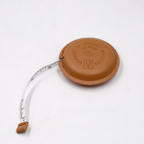 The book is a Caron cookie tape measure 1 5 meters round leather Morandi soft ruler home measurement waist circumference