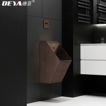 Red bronze stainless steel urinal bar men hanging urinal hotel Wall Wall induction urinal toilet urinal