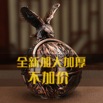 Ashtrays Home Living room Special Number of creative personality currents Anti-fly ash Smoke smoke Smell Covered with light and luxurious