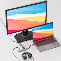 China 2021 New type-c docking station for Lenovo yoga14c converter laptop hub 14 inch splitter HDMI projection gigabit network port