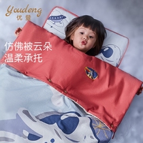 (NASA joint) YOUDENG space capsule baby anti-kicking is baby temperature sleeping bag children autumn and winter quilt