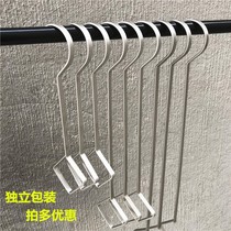 Clothing Shop S HOOK GOLD DIAMOND HUNG VERSION HOOK SILVER STAINLESS STEEL LENGTHENED DISPLAY CLOTHING HOOK CLOAK HOOK