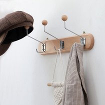 Fitting room hanging hanger wall-hanging wall decoration hook Nordic ins Han style retro clothes hat hook shooting props