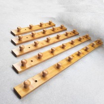 Wall hanging hanger wall-mounted creative doorway hanging clothes hook solid wood hooks clothes hanging rack wall cloister hook free of punch