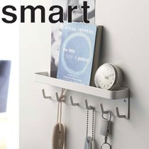 Magnetic Attraction Free Punch Creativity No Mark Doorway Rear Hook Powerful Viscose Key Containing Wall-mounted Shelve Shelf